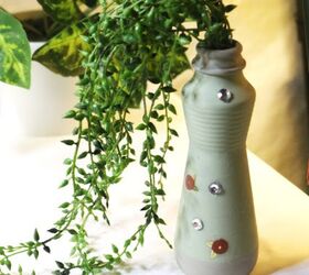 design de garrafa de vidro de leo de gergelim reciclado diy