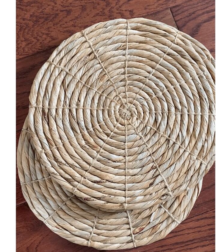 cheap DIY boho wall baskets