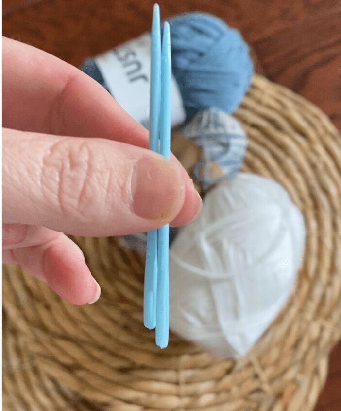 cheap DIY boho wall baskets