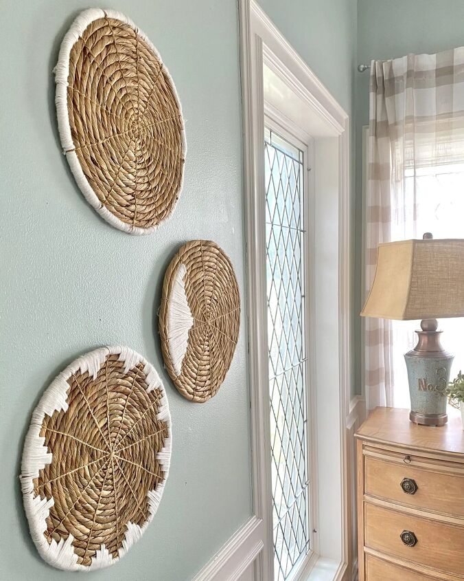 Easy Dollar Tree Boho Basket Wall Decor Idea | Hometalk