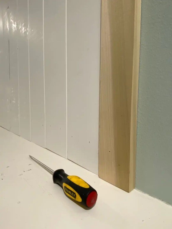 how to install shiplap wall
