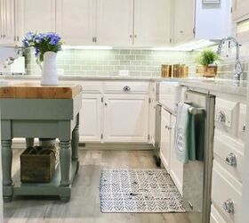 Updating a Kitchen With Vinyl Engineered Plank Flooring - CuterTudor