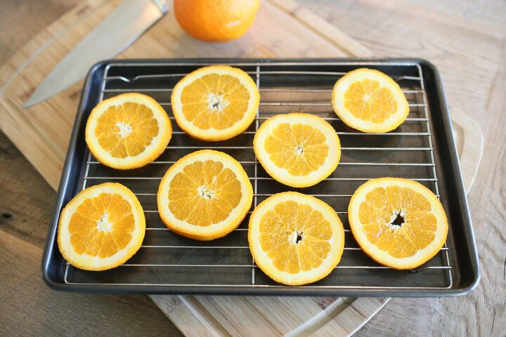 aprenda a secar laranjas