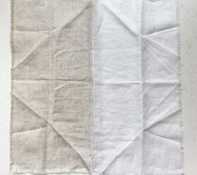 how to fold napkins easy simple, Lay flat
