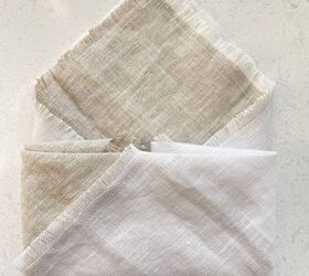 how to fold napkins easy simple, Fold up