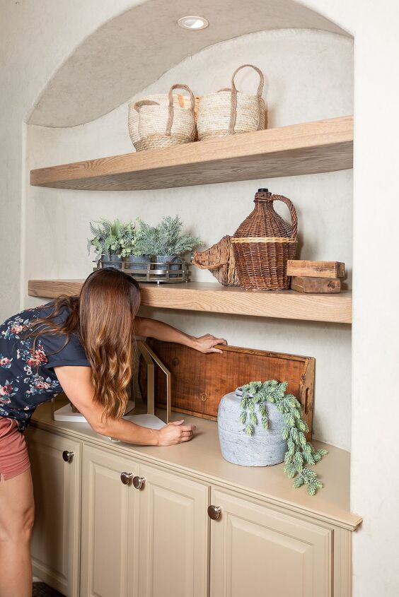 how to decorate shelves like a pro