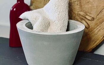 Make A Large DIY Concrete Bowl