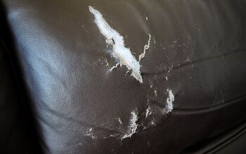  Salve seu sofá: Veja como consertar um rasgo em um sofá de couro