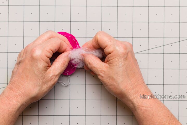 tutorial de corao de tecido