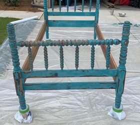 After seeing this mom's makeover, we're adding spindle beds to the top of our 2022 wishlist