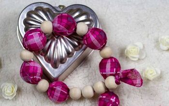 Cómo hacer una guirnalda de bolas y abalorios para el día de San Valentín
