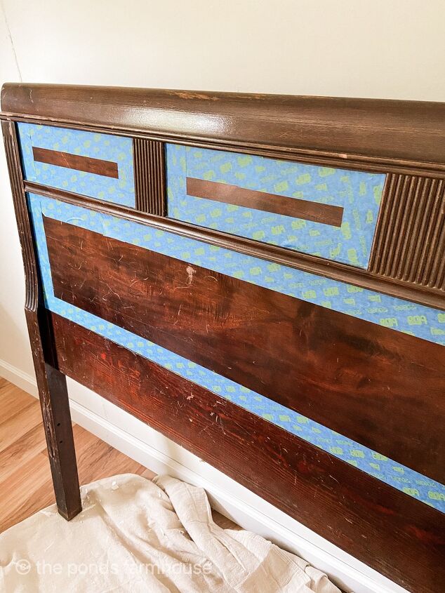 how to use a vintage headboard