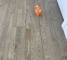 How can I get rid of steam mop burn mark on laminate flooring?