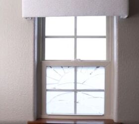 Affordable Window Privacy Idea: How to Use Elmer's Glue to Frost Glass