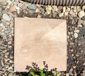 She puts 1 paver by her front door for this clever way to save money and water this year