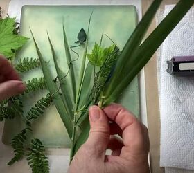 the surprisingly easy way to make your own botanical prints, Variety of greenery to be used to make botanical prints