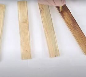 Ditch your picture frames and try this much more interesting, $20 wall decor idea