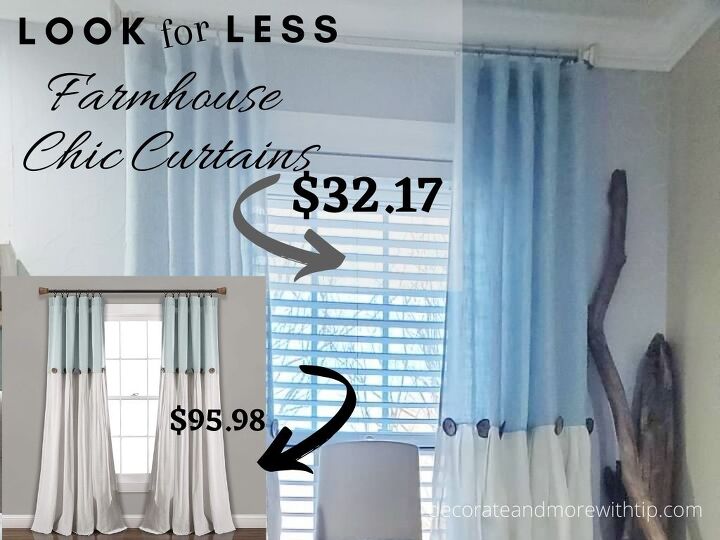 look for less cortinas farmhouse chic