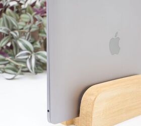 diy macbook vertical stand