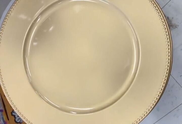 diy furniture using dollar tree dishes