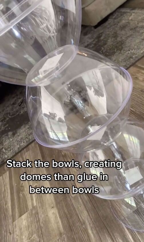 diy furniture using dollar tree dishes