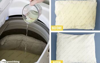  Este truque para lavar travesseiros amarelos funciona surpreendentemente bem