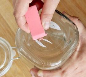 Why we'll be rubbing erasers on our empty glass jars from now on