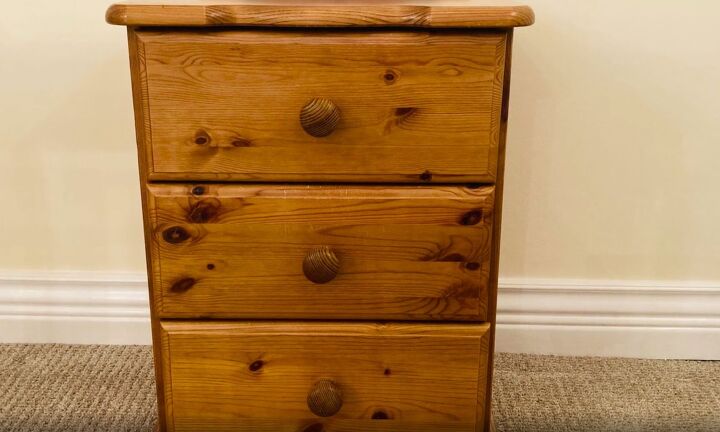 how to cover dresser with fabric