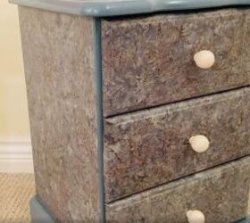 How To Cover Dresser With Fabric