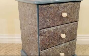 How To Cover Dresser With Fabric