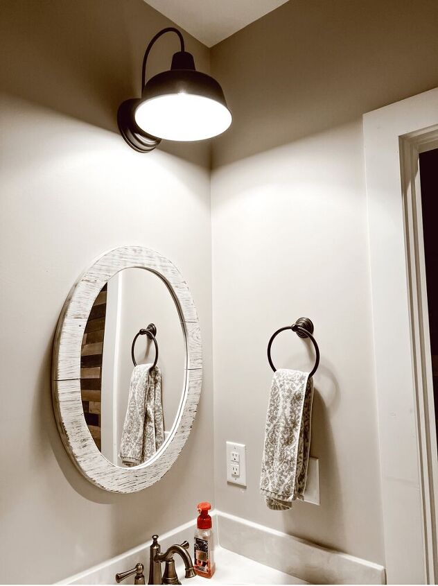 how to add wall sconces without hardwiring, And after adding in the wall sconce