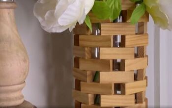 DIY Wood Vase