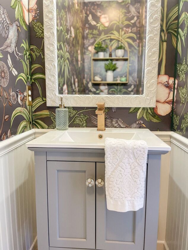 turn chrome faucets gold with rub n buff