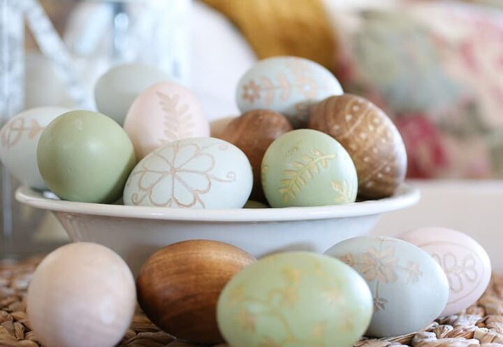 huevos de madera artesanales diy huevos de madera teidos pintados y tallados