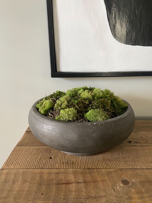 9 diy valentine s flower ideas for a thoughtful homemade gift, 9 Moss bowl