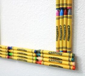 how to make a unique crayon art holder