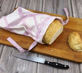 Cómo hacer una bolsa de pan reutilizable