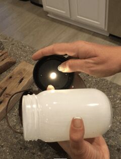 diy farmhouse led light fixture citygirl meets farmboy