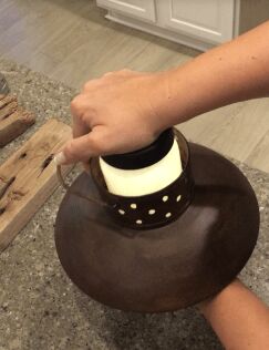 diy farmhouse led light fixture citygirl meets farmboy