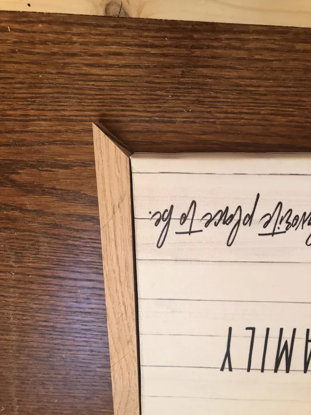 how to frame canvas art in 7 simple steps, wood frame around canvas art