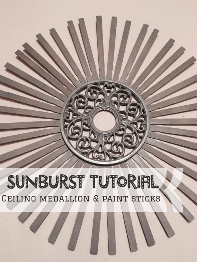 sunburst tutorial decor family room makeover continued
