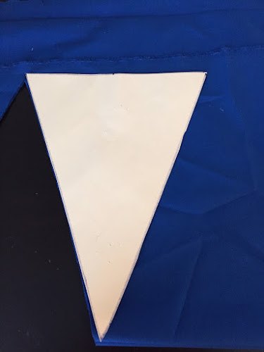 easy diy photo booth and blue and white banner tutorial