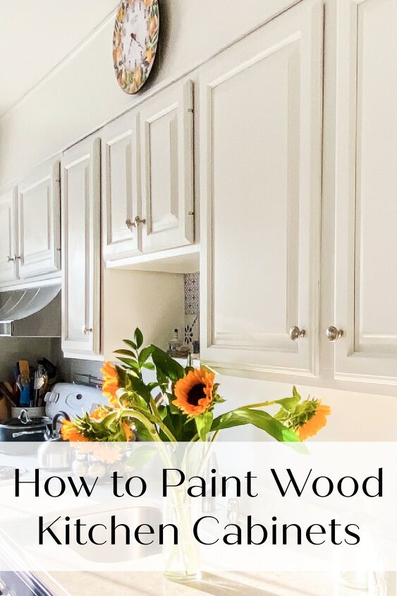 cmo pintar los gabinetes de cocina de madera