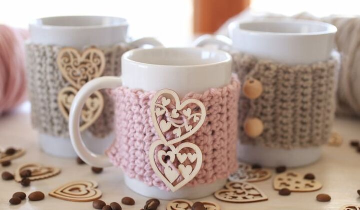 crochet mug cozy mug warmer a sweet handmade gift idea