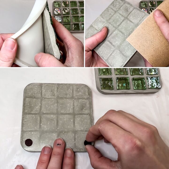 cement mosaic tile coasters