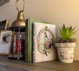 how to turn books into beautiful art for your home