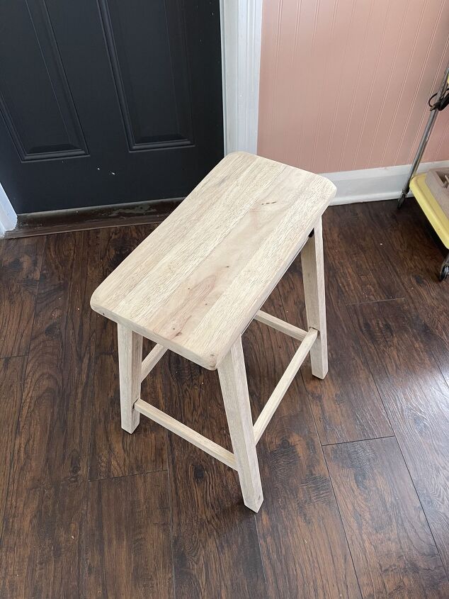 kitchen stool makeover