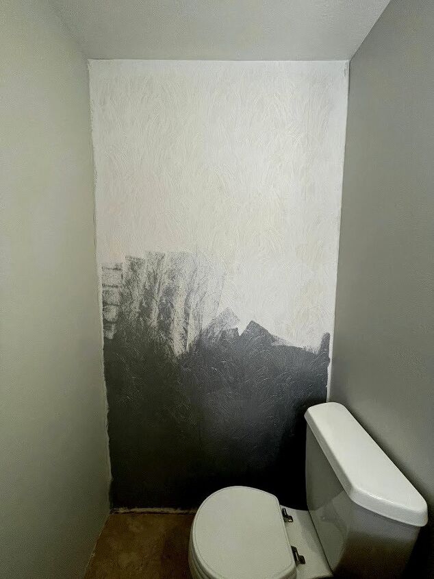 como eu pintei papel de parede para criar uma parede de destaque