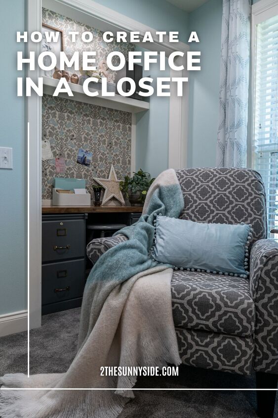 cloffice how to make an office in a closet