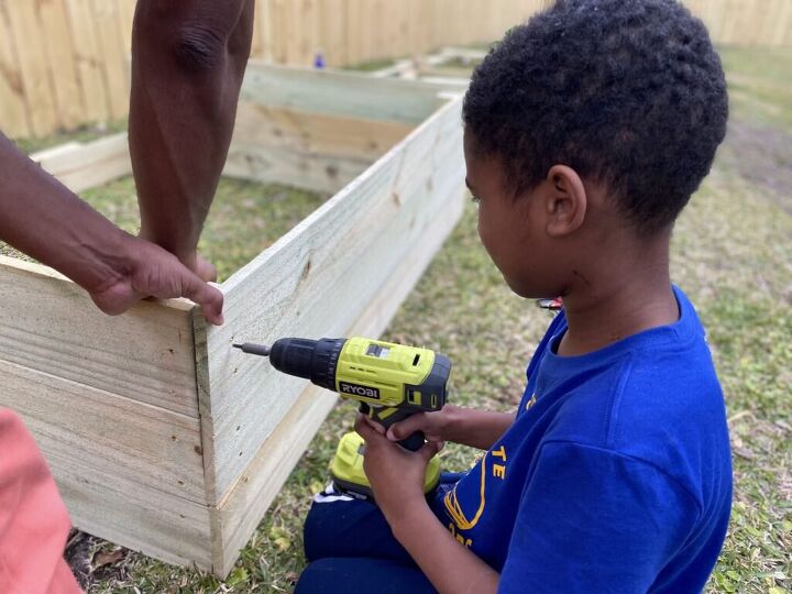diy raised garden bed tutorial printable instructions